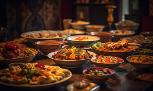 Nujum offers authentic Emirati cuisine delights with Dinning experience at Nujum. Bring your desert safari Experience to a new heights.