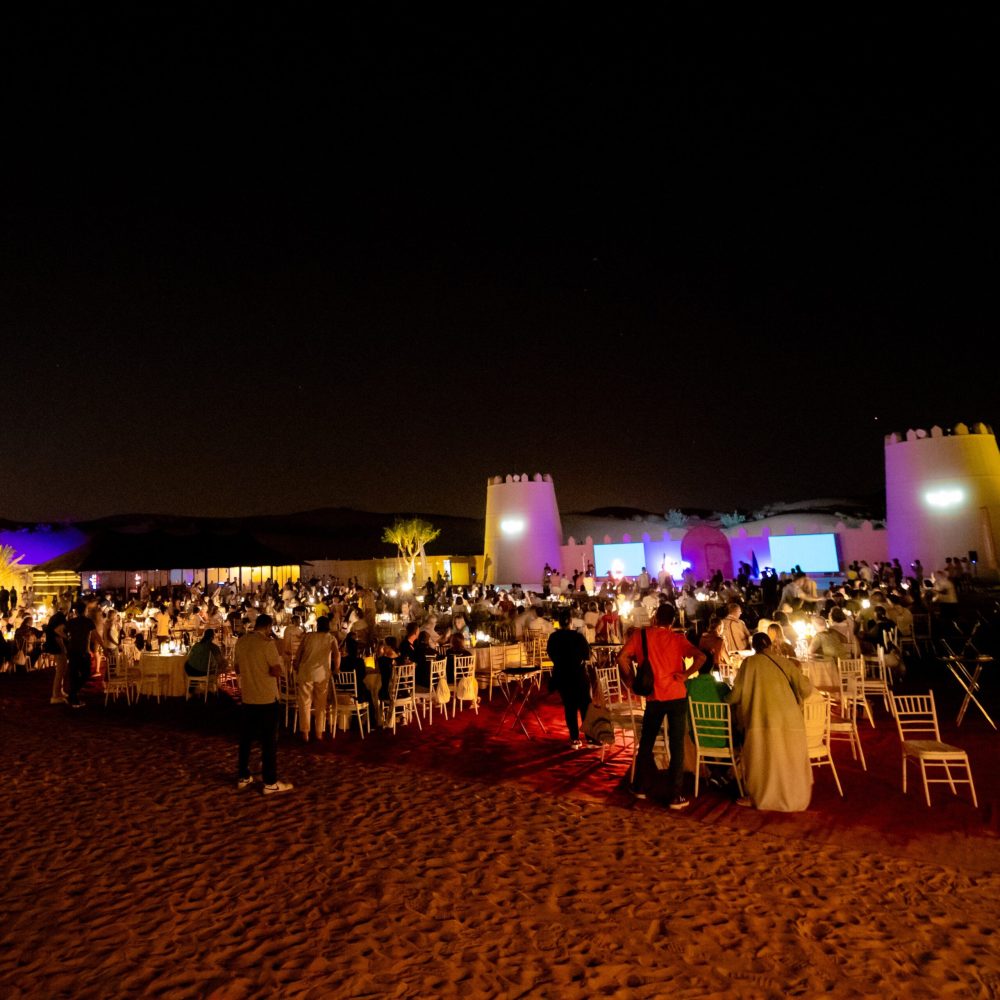 Evening at NUjum Desert Camp