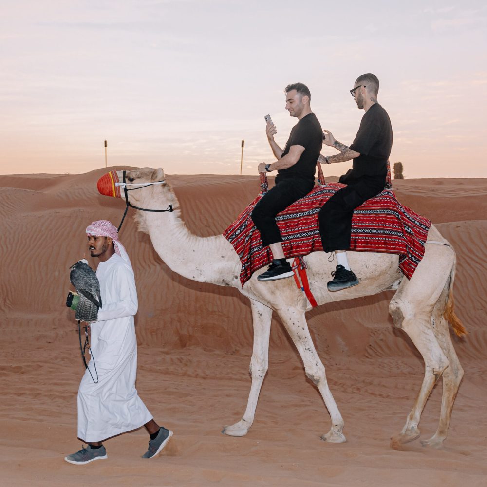camel Safari at Nujum