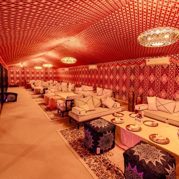 VIP Sitting area for Exclusive Safari Tours