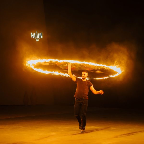 Fire Show at Nujum